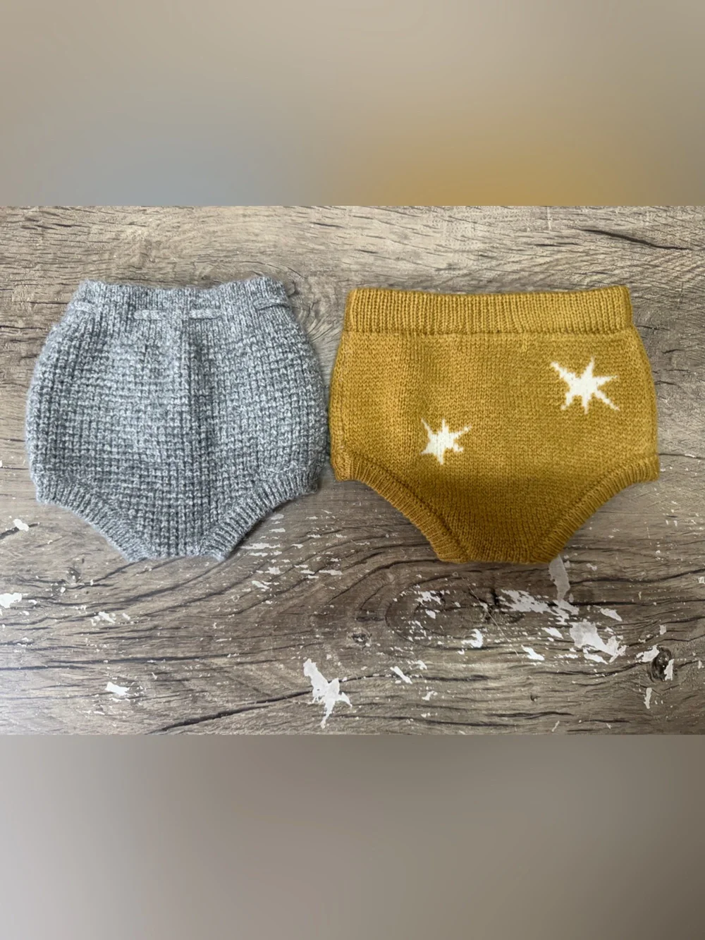 Rylee and cry knitted diaper covers 0-3 m